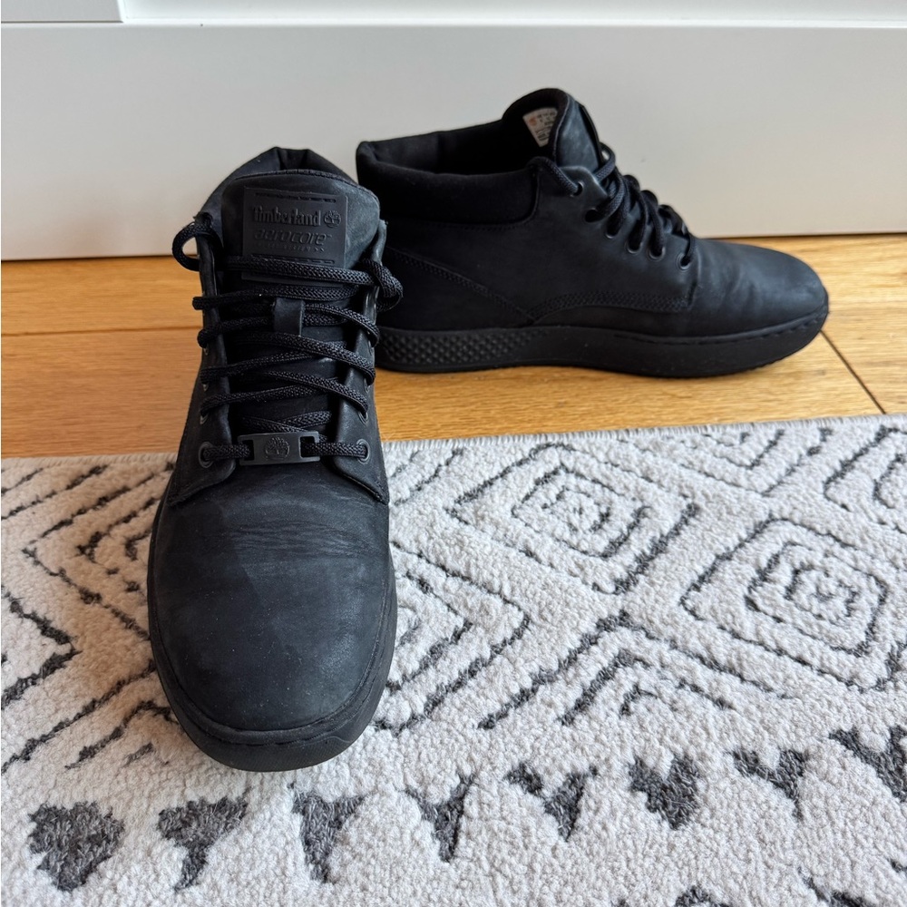 Timberland Black High-Top Sneakers